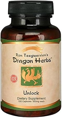 Dragon Herbs Unlock 500 mg 100 Capsules