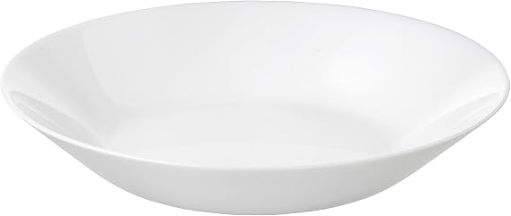 OFTAST Derin tabak, beyaz, 20 cm
