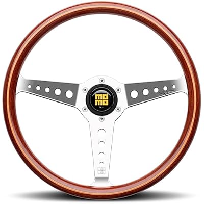 MOMO Motorsport California Heritage Steering Wheel Mahogany Wood, 360mm14.2 inches - CAL36WD0P