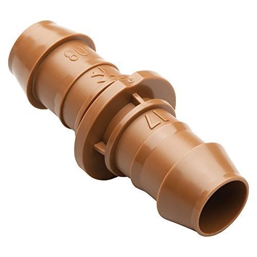 Bag of 25 Rain Bird BC50 Drip Irrigation 12" Barbed Coupling Fitting