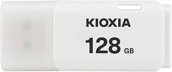 KIOXIA TransMemory U202 128GB USB Memory – USB 2.0, White