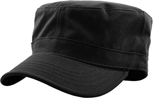 KBETHOS Cadet Army Cap Basic Everyday Military Style Hat Now with STASH Pocket Version Available