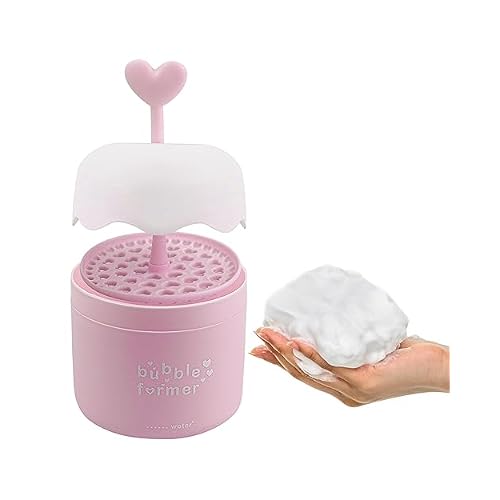 Facial Cleanser Foam Maker, Portable Manual Foamer Cleansing Foam Maker, Skin Care Beauty Cleansing Tool for Home, Beauty Salon and Traveling