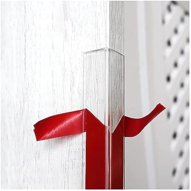 YXXSDP Clear Corner Guards for Walls, Self-Adhesive Wall Edge SaverCorner Guards Trim Edging Bar, Indoor Living Room Bedroom Wall Corner ProtectorsWxL 3x90cm1.18x35.4 in