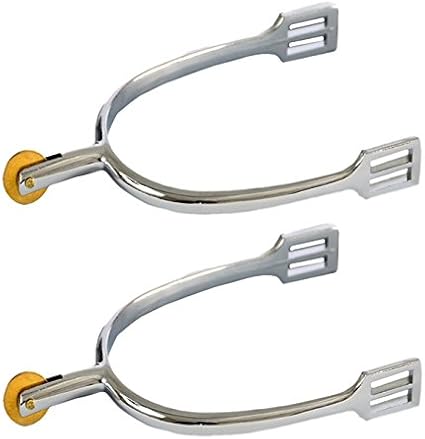212 Main Zinc Die Cast Spurs with Brass Disc Rowel Mens