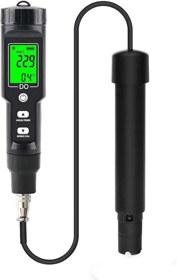 Reliable Oxygen Meter For Testing Dissolved Oxygen Levels In Aquariums, Pools, And Brewed Beverages