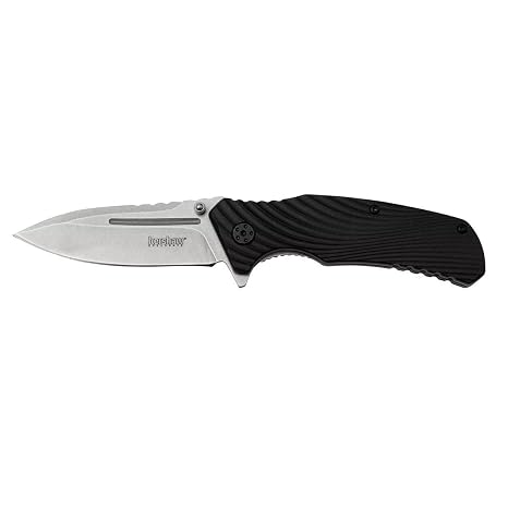 Kershaw Huddle Assisted Opening Knife Black GFN (3.25" Stonewash) 1326