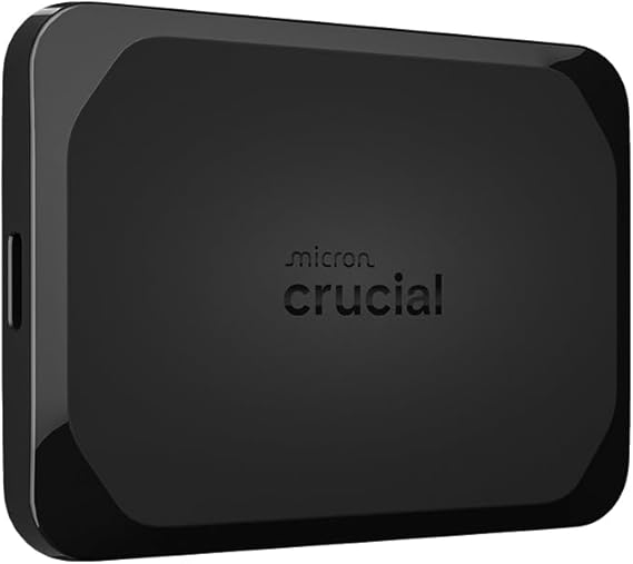 Crucial X10 Pro 1TB External SSD Hard Drive up to 2100MB/s Read and 2000MB/s Write Portable Solid State Drive USB-C 3.2 PC and Mac Water and Dust Proof - CT1000X10PROSSD902