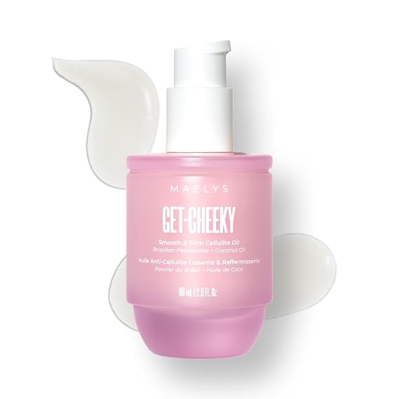 MAELYS GET-CHEEKY Cellulite Massage Oil, 2 Fl Oz