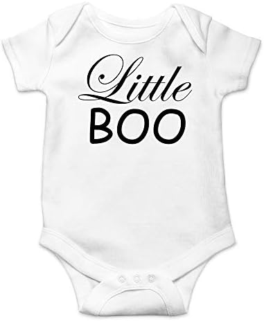 CBTwear Little Boo - Baby Clothes - Funny Newborn Bodysuit Outfits for Boys and Girls