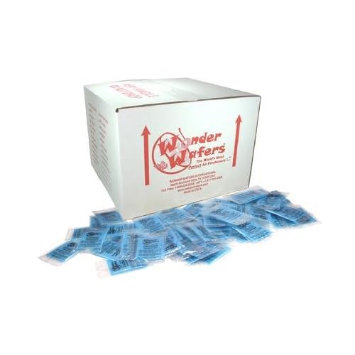 Wonder Wafers Super 1000 CT Individually Wrapped Air Fresheners Black Royals