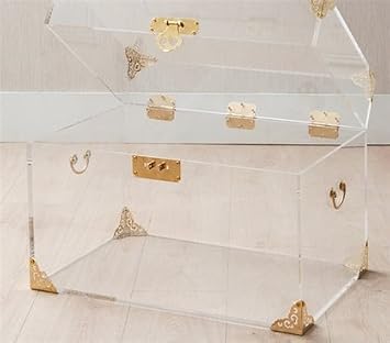 Monond Ciao Bella Acrylic Trunk - Rustic Brass