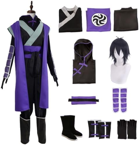 Killer Seven Cosplay Costume Men Uniform Killer Seven Cosplay Outfit Halloween Wig