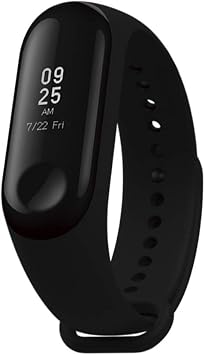 Xiaomi Mi Band 3 Fitness Tracker 50m Waterproof Smart Band Smartband OLED Display Touchpad Heart Rate Monitor Wristbands Bracelet, Black