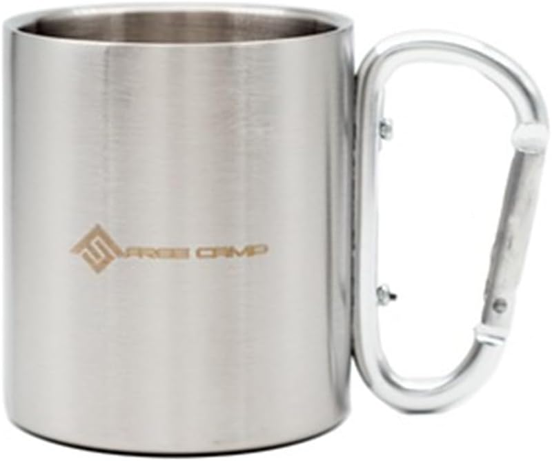 FreeCamp Carabiner Metallic Mug, Single Size, 205300-STD
