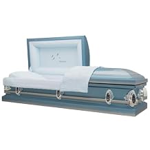 Patriot Casket McKinley Casket, First Class Metal, Gasketed - Premium Sealed Funeral Coffin