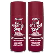 Demert Brands Nail Enamel Dryer Manicurist's Finishing Spray - (2-Pack) 7.5 fl oz Spray Can - Fast Drying