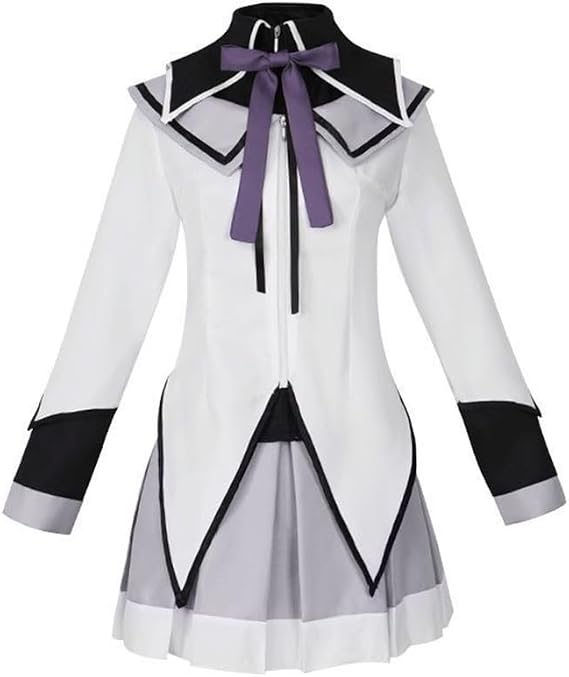 Homura Akemi Cosplay Costume Anime KanameMadoka Cosplay Full Set Anime Character Battle Uniform Halloween Dress Up for Women