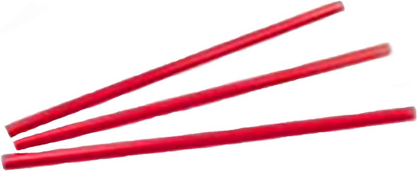 Cell-O-Core LU20RED500 20" Jumbo Unwrapped Straws - 500 / CS
