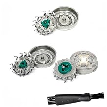 New Upgrade Sh60 Replacement Head sharper Compatible with Philips Norelco 6000 Replacement Blades for Norelco Series 6000 Replacement Heads for Philips Series 6000 Shaver S6810/82, S6850/85, S6880/81