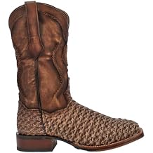 Dan Post mens Stanley Square Toe Cowboy Boots