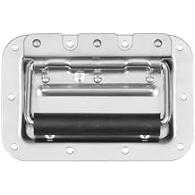 Reliable Hardware Company RH-0511-A Medium Spring Loaded Recessed Handle, 10 Hole, Zinc