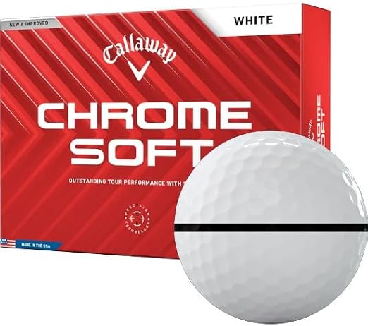 2024 Callaway Golf Chrome Soft AlignXL Golf Ball