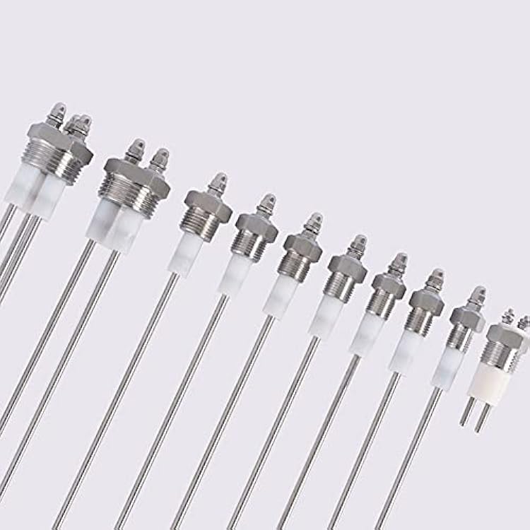 Taidacent Water Level Probe Boiler Water Level Gauge Probe Sensor Water Level Electrode Probe Support Customized Stainless Steel Thread Single Pole G14