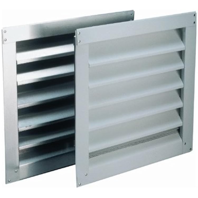 Air Vent 81232 Aluminum Gable Louver Vent, White, 14 x 24 In. - Quantity 6