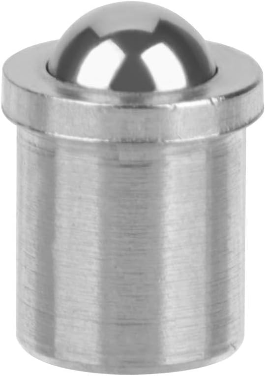 304 Stainless Steel Positioning Beads Screw Smooth Spring Ball Plunger Easy to Install for Mechanical Devices Clamps φ 2  3 φ45