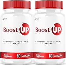 (2 Pack) Boost Up Pills - Official Formula - Boostup Capsules Supplement Advanced Strength Formula Overall Wellness Support, Boost Up Maximum Strength Made in USA - Boostup Reviews (120 Capsules)