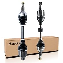 AUTOCLUB Front CV Axle for 2008-2020 Dodge Grand Caravan 2008-2016 Chrysler Town & Country 2009-2011 VW Routan 2012-2015 Ram C/V Assembly Replacement Shaft Driver Passenger Side 60-3639 60-3553