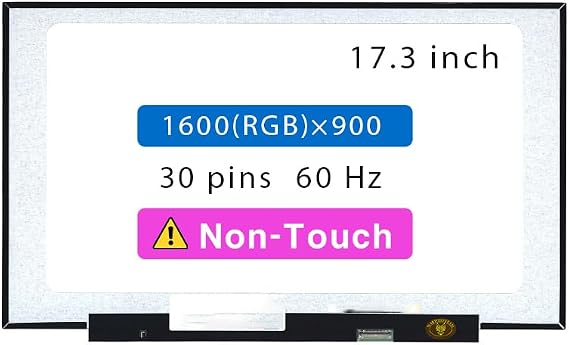 17.3" Screen Replacement for Lenovo FRU 5D10W46595 PN SD10W46596