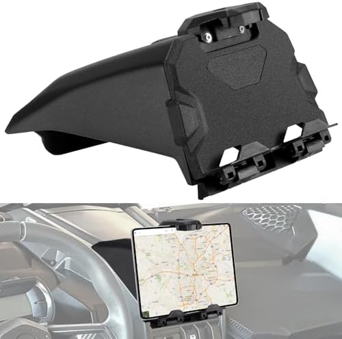 X3 Device Tablet Holder with Storage Box Compatible with 2017-2025 Can Am Maverick X3 and Max DS MR RC Turbo R, Replce OEM #715002874