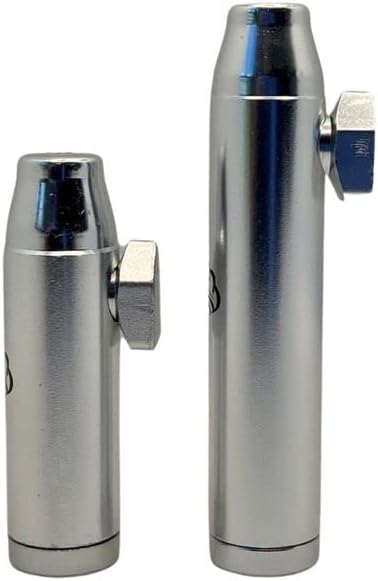 Set X2 spender von 1 und 2 Gramm - Dosierer schnupf. Die dose sniffer snuff bullet diskret und hygienisch