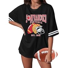 Football Shirt Women Game Day Shirts Football Season Number 87 Shirt Casual Season Short Sleeve Tops