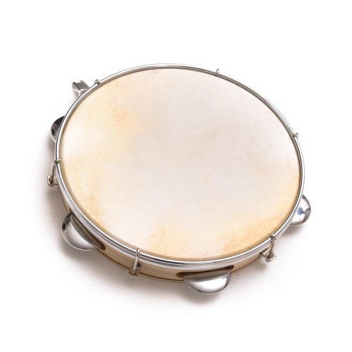 Capoeira Leather Pandeiro Drum Tambourine Samba Brasil Wood Music Instrument 10