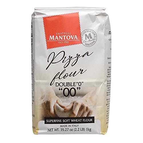 Mantova Flour Double 0 Size 2.2 lb Pack of 2