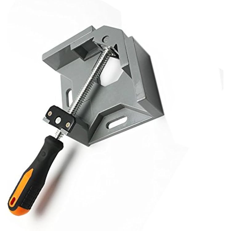 90 Degree Corner Clamps Right Angle Clamp, Wood Clamps Adjustable Swing Jaw Corner Clamp Vise Tool Jig For Wood-Working, Engineering, Welding, Carpenter, Photo Framing