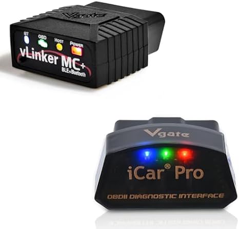 Vgate vLinker MC+ Bluetooth 4.0 OBD2 Scan Tool(for Android, iOS, Windows) & Vgate iCar Pro Bluetooth 4.0 OBD2 Diagnostic Tool(for Android, iOS, Windows)