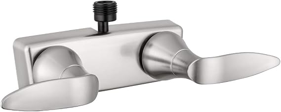 Dura Faucet DF-SA100LH-SN RV Shower Valve Diverter (Satin Nickel)
