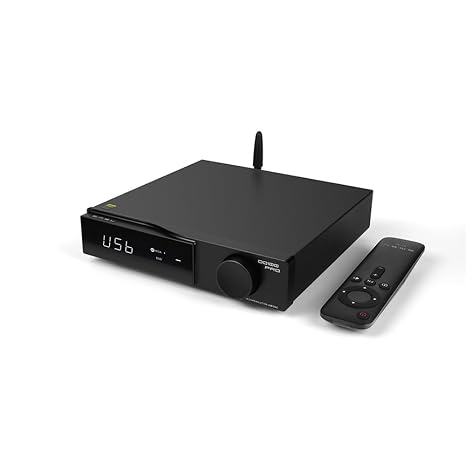 SMSL DO100PRO Hi-res Digital Audio DAC high-end chip ES9039Q2M XLR Balanced Line/RCA Single end Line Output Bluetooth/USB/Optical/Coaxial Input DSD512 PCM 768kHz/32Bit XMOS XU-316 with Remote Control