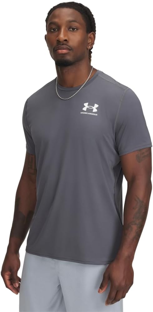 Under Armour Men's Ua HeatGear Fitted Ss T-Shirt