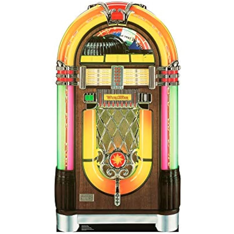 Cardboard People Wurlitzer Jukebox Life Size Cardboard Cutout Standup