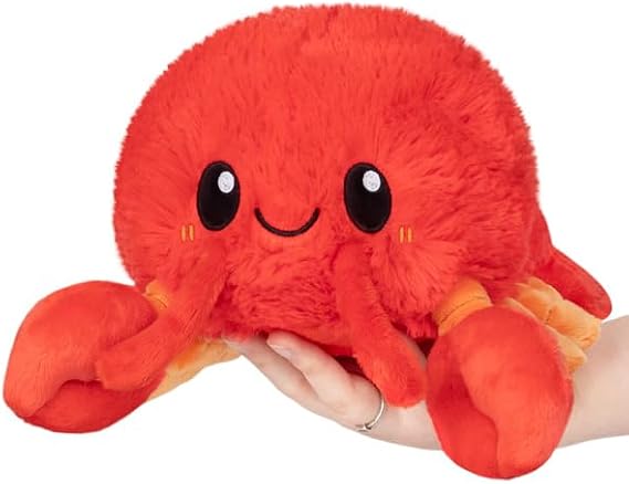 Squishable - Mini Lobster - Aquatic Collection - 11 in - Soft Toy Collectible Stuffed Animal - Claw Magnets