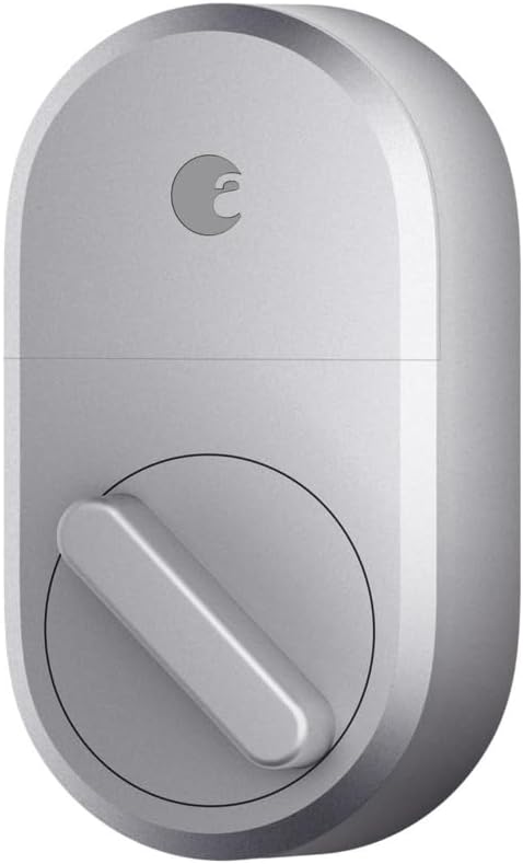 August Home Smart Lock, 3rd Generation Silver