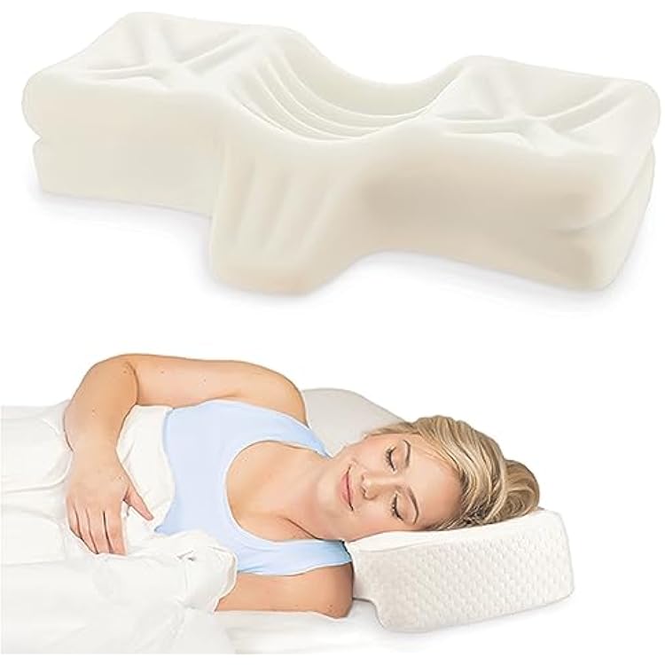 Therapeutica Pillow, Firm Orthopedic Support, Back or Side Sleeping
