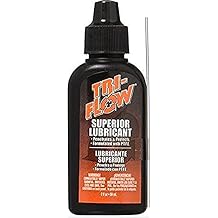 Tri-Flow TF21010 Superior Lubricant with Drip Bottle- 2 oz , Black/Red