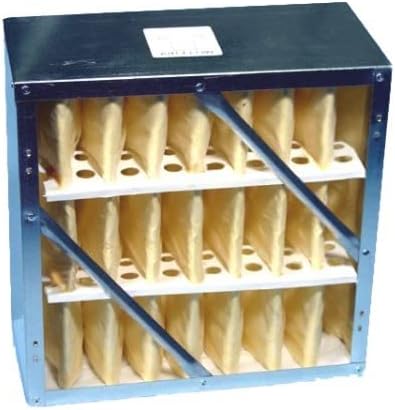 Extract-All MERV 14 Rigid Cell Replacement Filter for Portable Fume Extractors Captures Lint Pollen Pet dander Dust and Bacteria.