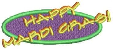 Threadart Machine Embroidery Designs - Mardi Gras - USB Stick